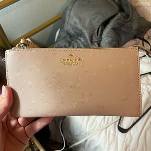 Pink Kate spade authentic wallet